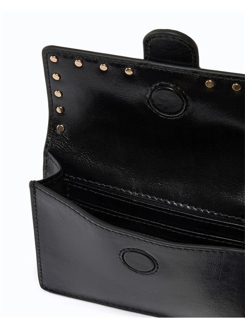 Portacarte Love Pocket in pelle con tracolla a catena PINKO | 107637A3LP/Z99Y